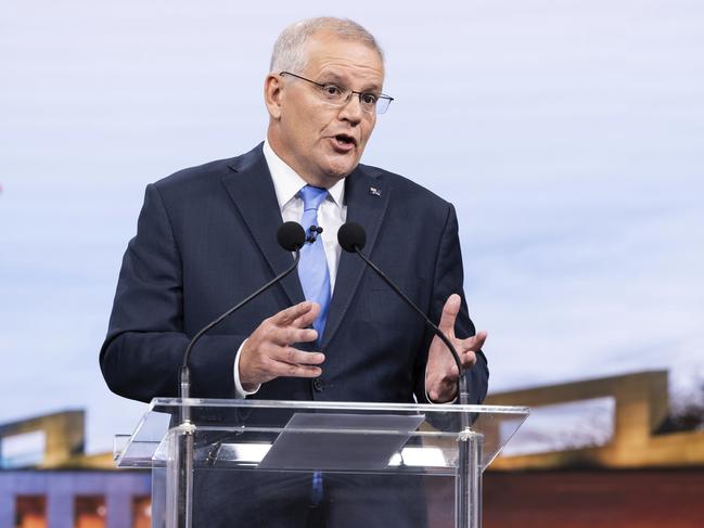 According to the latest Newspoll, older voters were more in favour of Prime Minister Scott Morrison. Picture: Alex Ellinghausen – Pool/Getty Images