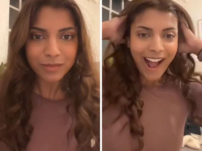 A London woman shared the 'red flag' text message she received from a potential suitor - prompting her to cancel their date at the last minute. Picture: TikTok