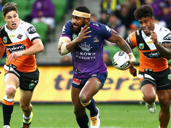 Marika Koroibete is Matt Logue’s pick to make first tryscorer punters happy. Picture: Getty Images