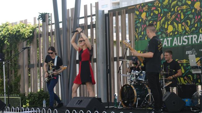 Australia Day celebrations at the Nicholas Precinct, Ipswich. January 26, 2023. Picture: Nicola McNamara