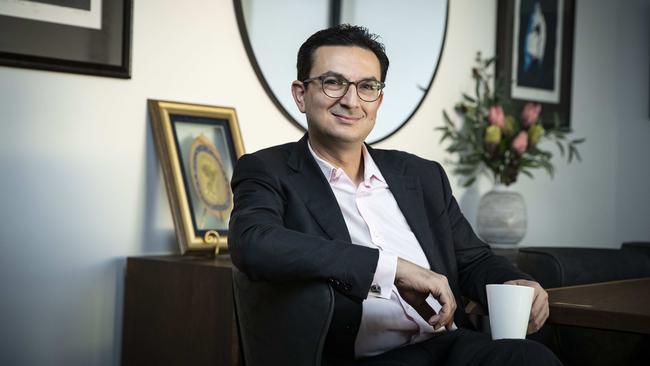 Surgeon Munjed Al Muderis said Medibank’s short stay model was bringing Australia more into line with overseas jurisdictions. Picture: John Feder