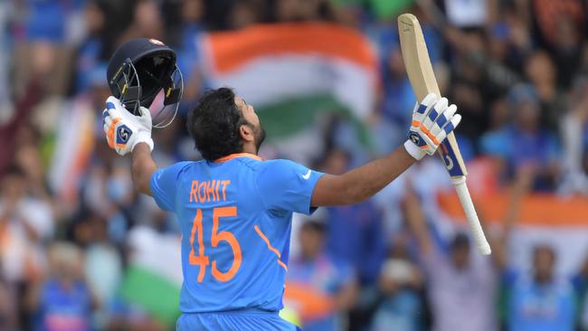 Rohit Sharma’s five centuries so far are already the most at a single World Cup.