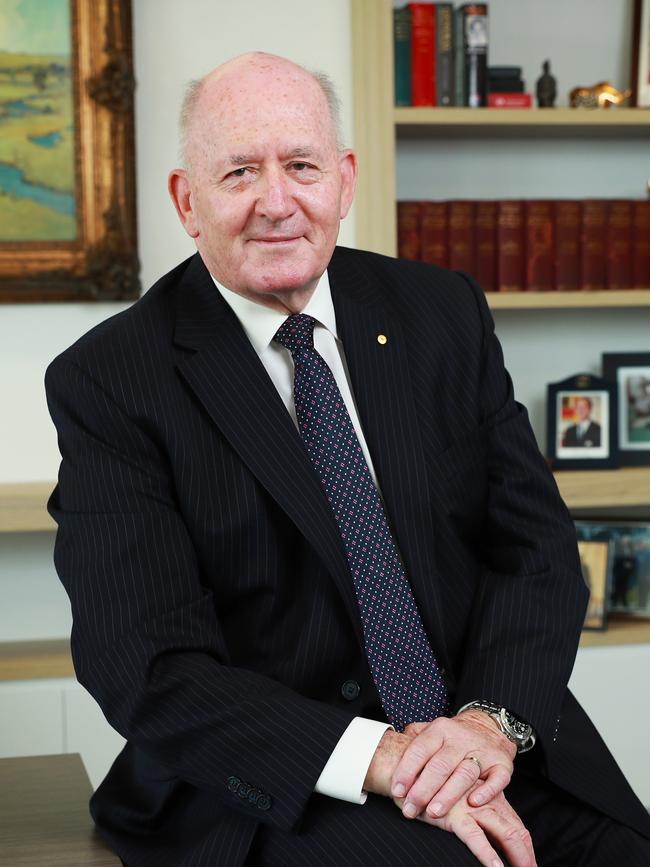 Former governor-general Sir Peter Cosgrove. Picture: John Feder