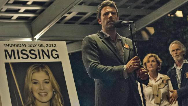 Ben Affleck is on the hunt for his missing wife in <i>Gone Girl</i>.