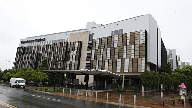 The Ecosciences Precinct building on Boggo Road in Dutton Park. Picture: Annette Dew