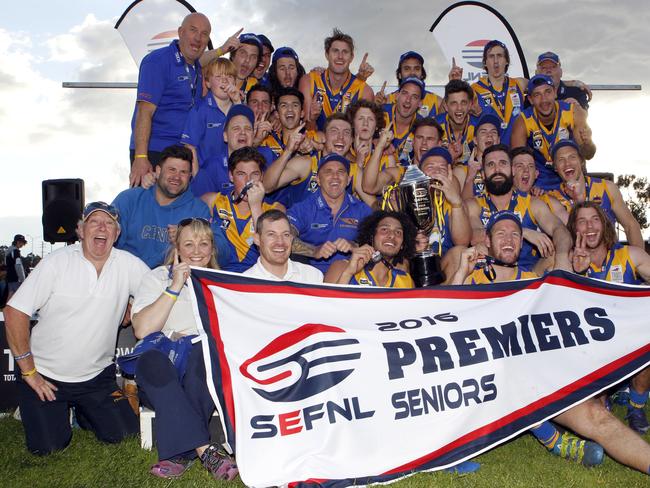 SEFNL grand final: Cranbourne v Berwick at Officer Recreation Reserve.Picture: Richard Serong