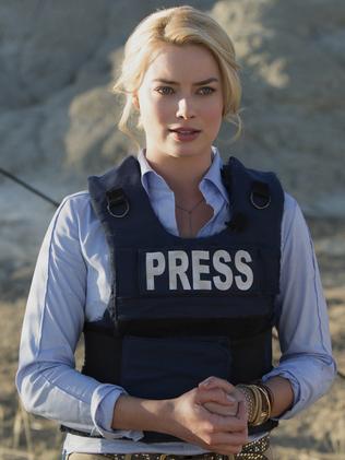 Margot Robbie wears combat gear well in Whiskey Tango Foxtrot | The ...