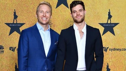 There are rumours that Hamish Macdonald and Jacob Fitzroy have secretly tied the knot. Picture: Wendell Teodoro/Getty Images for Hamilton Australia