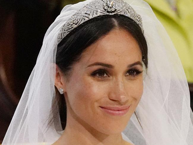 Meghan Markle on her wedding day. Picture: WPA Pool/Getty Images.