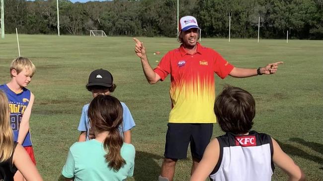 Simon MacGregor, AFL coach for the Lower Clarence Suns at Yamba, says the club couldn’t have achieved its quick success with out the support of the Australian Football League.