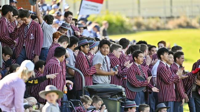 GPS rugby Firsts match between Ipswich Grammar and Nudgee.