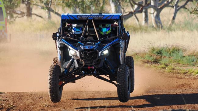 Action from Prologue Day at the 2024 Finke Desert Race. Picture: Supplied