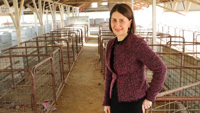 NSW Premier Gladys Berejiklian at the Bush Summit in Cooma on Friday. Picture Rohan Kelly