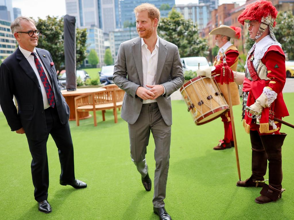 Prince Harry is back in London to mark 10 years of the Invictus Games. Picture: Getty Images