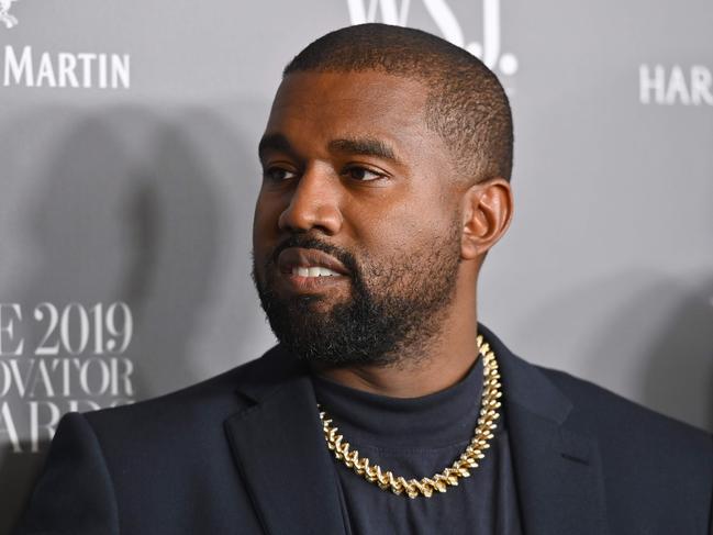 (FILES) In this file photo taken on November 6, 2019, US rapper Kanye West attends the WSJ Magazine 2019 Innovator Awards at MOMA in New York City. - A centerpiece of US President Donald Trump's economic relief program was under renewed scrutiny July 7, 2020 following revelations it aided white-shoe lobbying firms and businesses linked to Kanye West and other billionaires. Besides West's Yeezy brand and law firms connected to famed trial lawyer David Boies and Trump defense attorney Mark Kasowitz, recipients of Paycheck Protection Program (PPP) loans included the PF Chang's restaurant chain and businesses linked to several members of Congress, according to US media reports. (Photo by Angela Weiss / AFP)