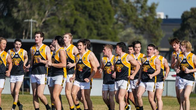 Frankston YCW's Under 19s last season. Picture: Craig Barrett