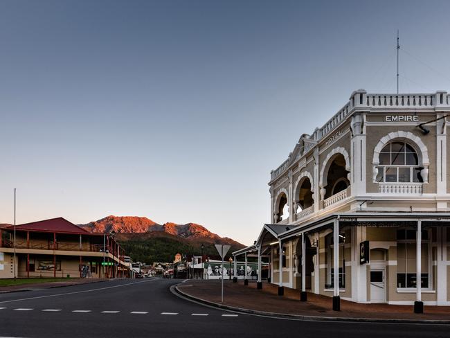 The quiet life — Empire Hotel, Queenstown.