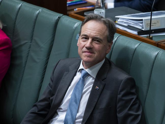 Health and Aged Care Minister Greg Hunt. Picture: NCA NewsWire / Martin Ollman