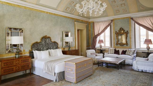 Grand Junior Suite with lake view. Picture: Enrico Costantini