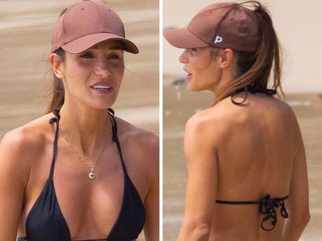 Star in G-string bikini after gym act fury