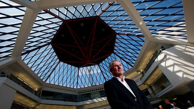 Sealed beneath the Civic Administration building foyer is a time capsule, providing a window to the Gold Coast of September 11, 1976. Architect Alan Griffith. Photo: Kit Wise