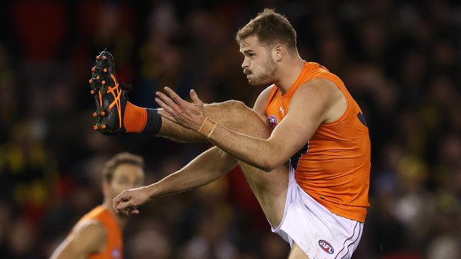 Ruck-forward Matt Flynn is expected to remain at the Giants. Picture: Michael Klein