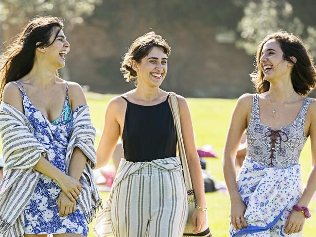 Lea Fernandez is about to move from Sydney to the South Coast while Kaila D'Agostino (right) agrees work is not the end goal. Picture: Jenny Evans