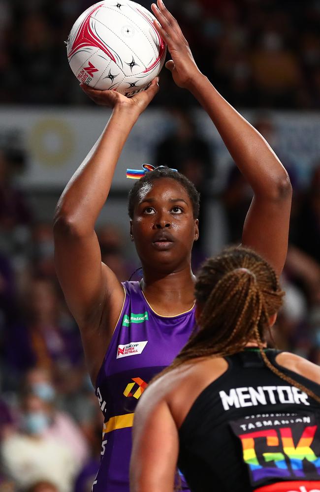 Romelda Aiken-George will not be back at the Firebirds for 2023. Photo by Chris Hyde/Getty Images