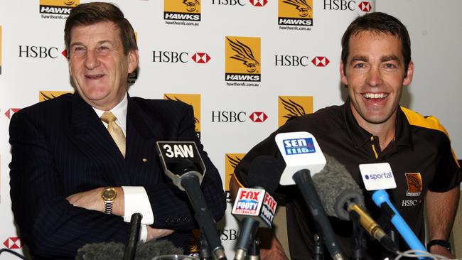 Kennett and Clarkson have a long, intertwined history at Hawthorn.