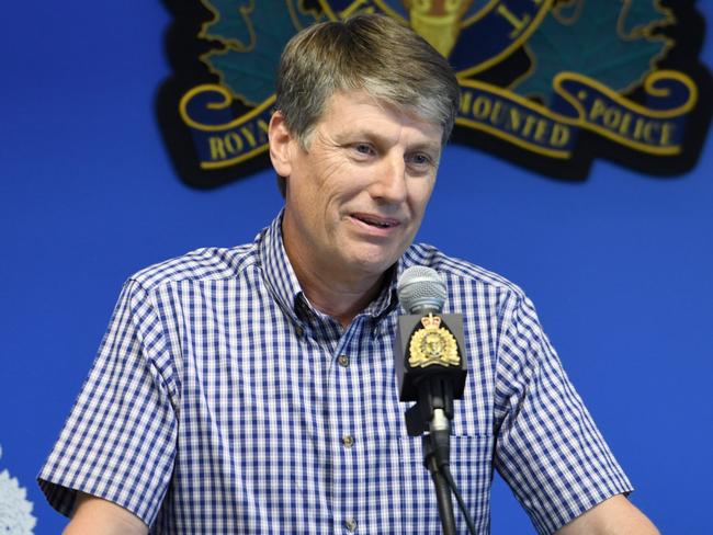 New South Wales police chief inspector Stephen Fowler, the father of Lucas. Picture: Peter Whittle/ News Corp Australia