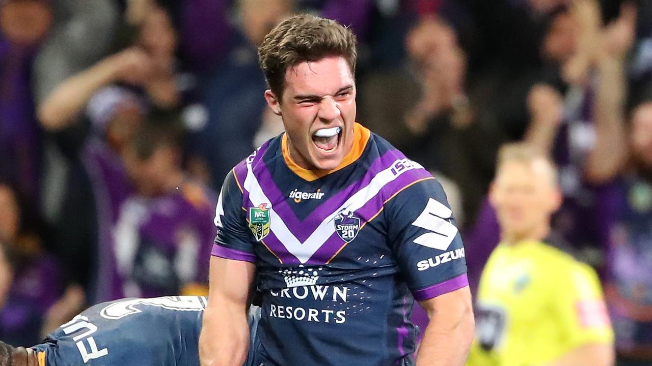 NRL grand final; Cooper Cronk text message to Melbourne’s Brodie Croft ...