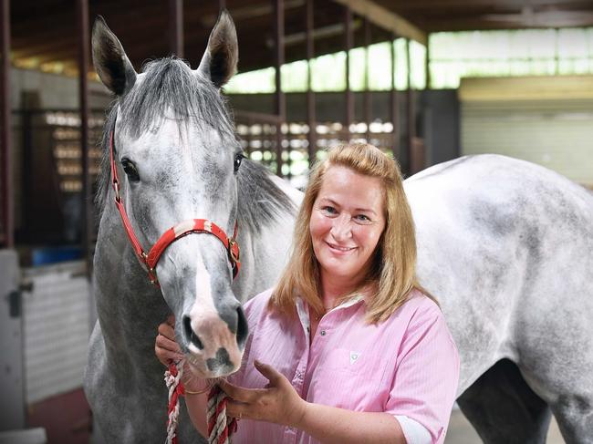Racing trainer Belinda Mair, Sunshine Coast. Picture: Patrick Woods.