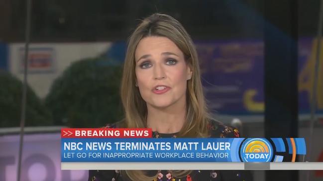 Matt Lauer Sex Scandal Nbc Erases Former Today Host Au — Australias Leading News Site