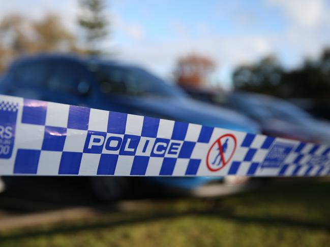 MELBOURNE, AUSTRALIA- NewsWire Photos June 25 2022,  Generic View of Police line tape at a crime scene.Picture: NCA NewsWire /Brendan Beckett