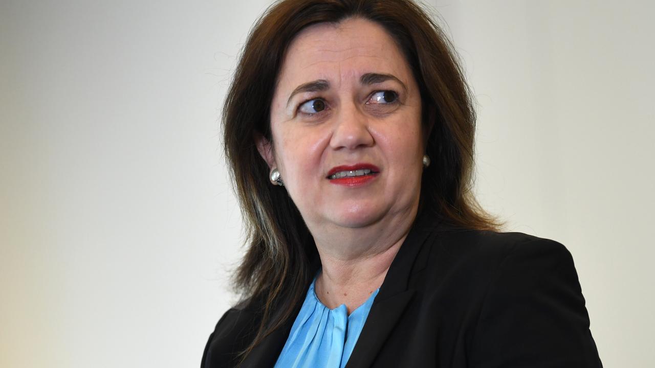 Queensland Premier Annastacia Palaszczuk has been criticised by NSW for her tough border stance. Picture: NCA NewsWire / Dan Peled