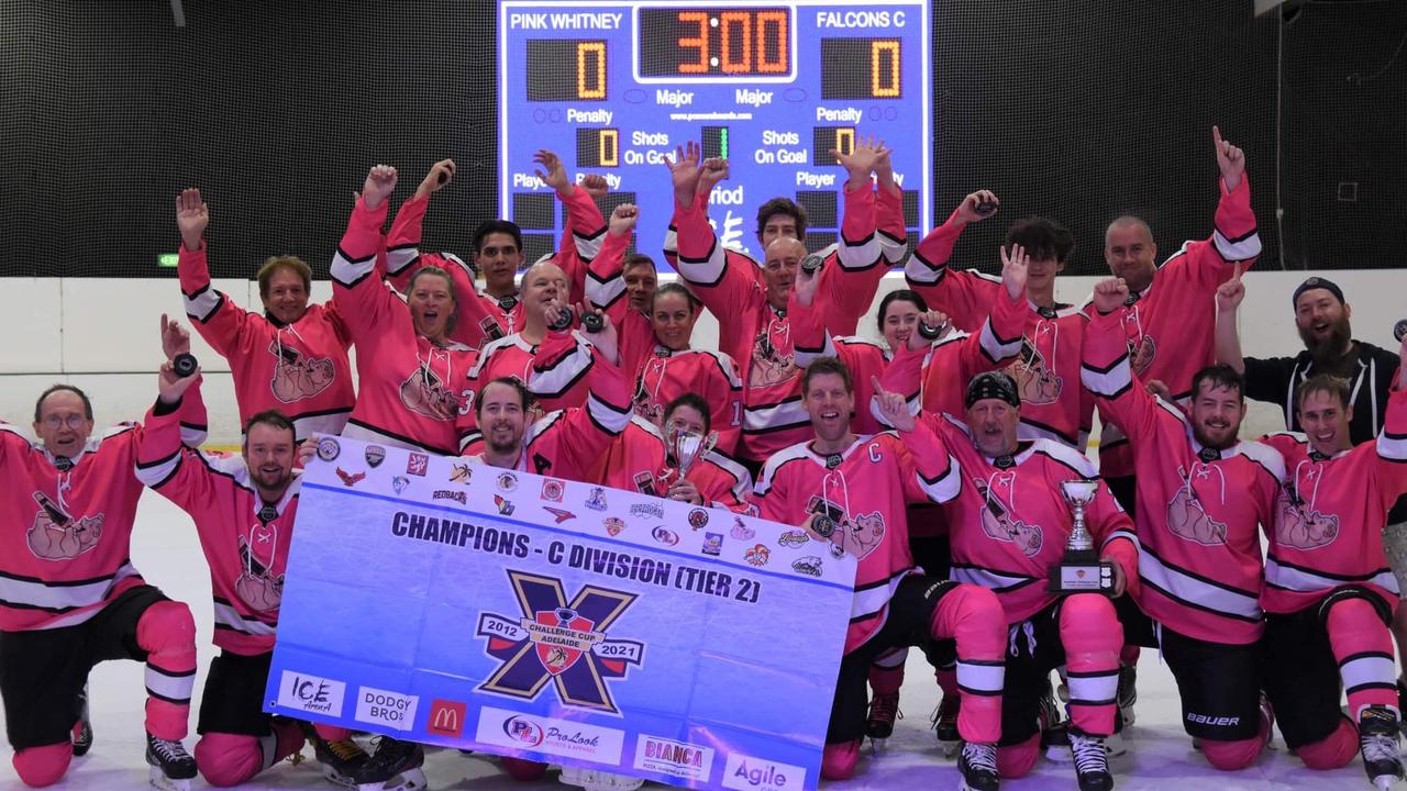 UNDEFEATED IN PINK WHITNEY JERSEYS! 