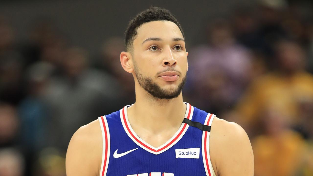Ben Simmons’ lack of a jump shot is a constant talking point. Andy Lyons/Getty Images/AFP