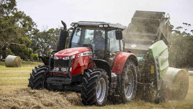 Baled up: Hay prices are low, but most buyers are not stocking up. Picture: Nicole Cleary