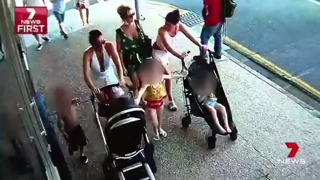 A group of mums, with kids in tow, has been accused of scamming restaurants in Brisbane