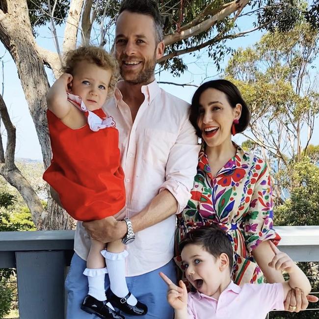 Hamish Blake, Zoe Foster-Blake and their children Sonny and Rudy. (Picture: Instagram)