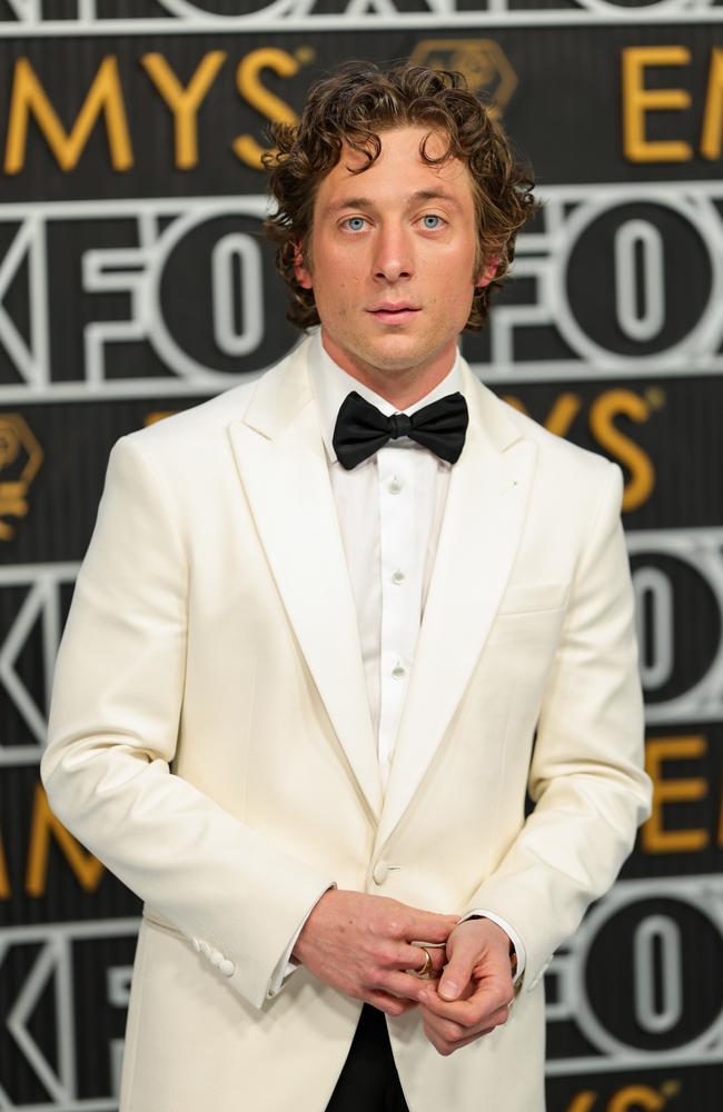 Jeremy Allen White won Outstanding Actor in a Comedy for his role in The Bear. Picture: Getty Images