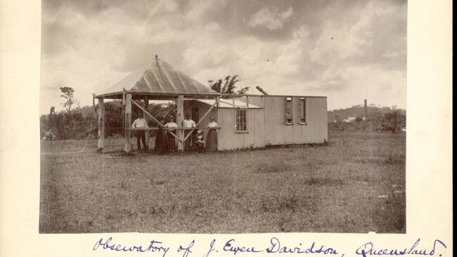 Davidsonâ&#128;&#153;s observatory at Branscombe. Picture: Image courtesy Special Collections, University Library, University of California Santa Cruz, Lick Observatory photographs.