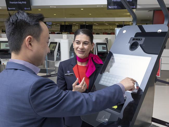 Travellers can be tracked through the terminal. Picture: Sydney Airport