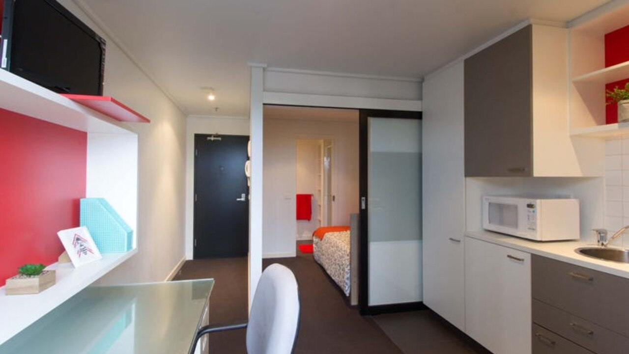 Student accommodation at <a href="https://www.realestate.com.au/property-apartment-vic-melbourne-402980964">593 Elizabeth Street, Melbourne </a>is up for rent for $320 per week.