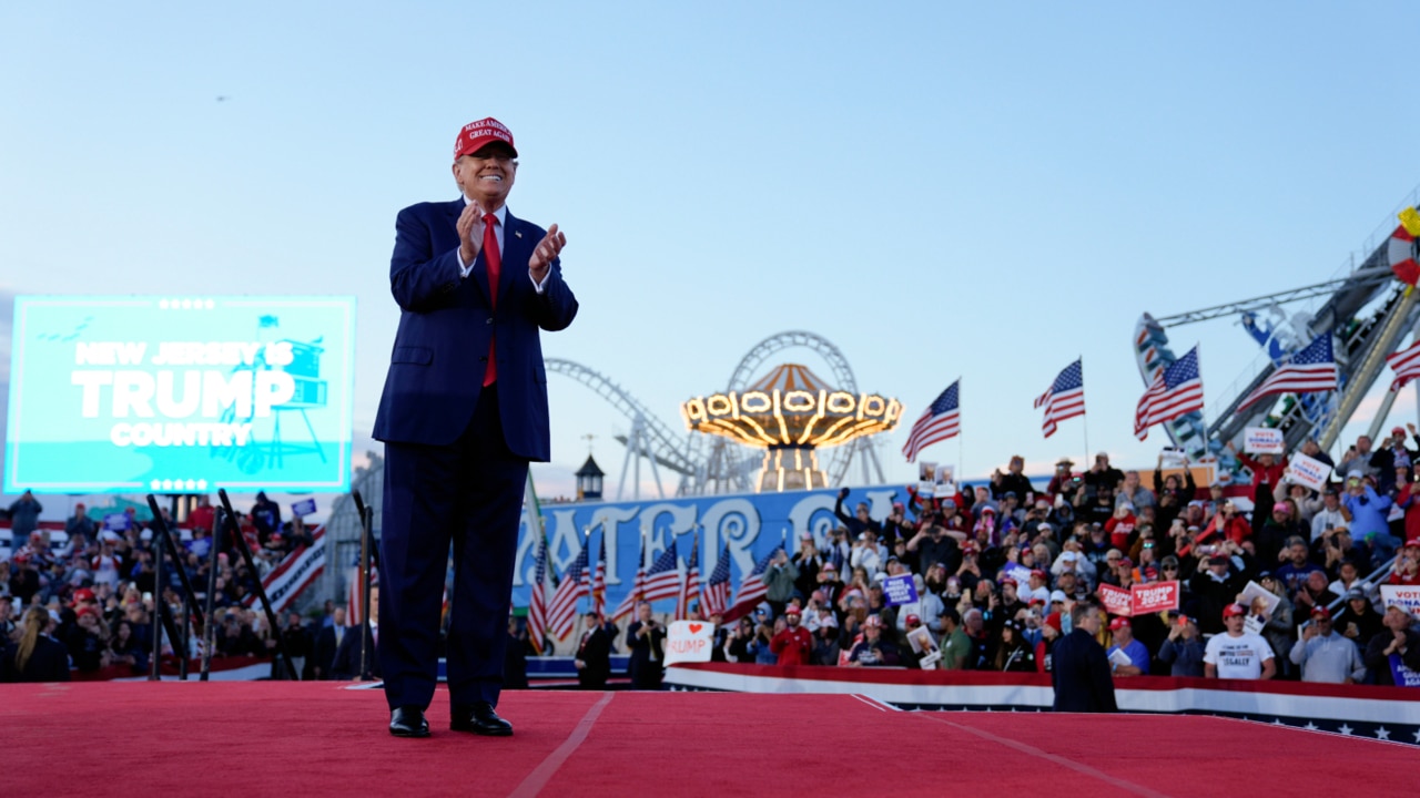 Donald Trump’s rally in New Jersey receives turnout of 100,000 people