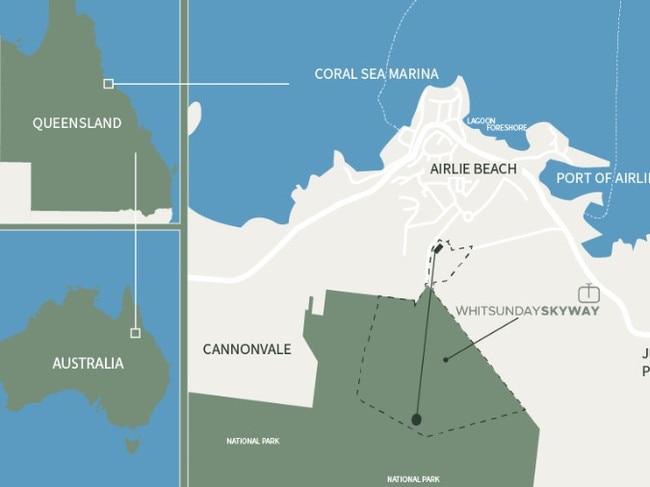 The proposed location of the project in North Queensland. Picture: Supplied