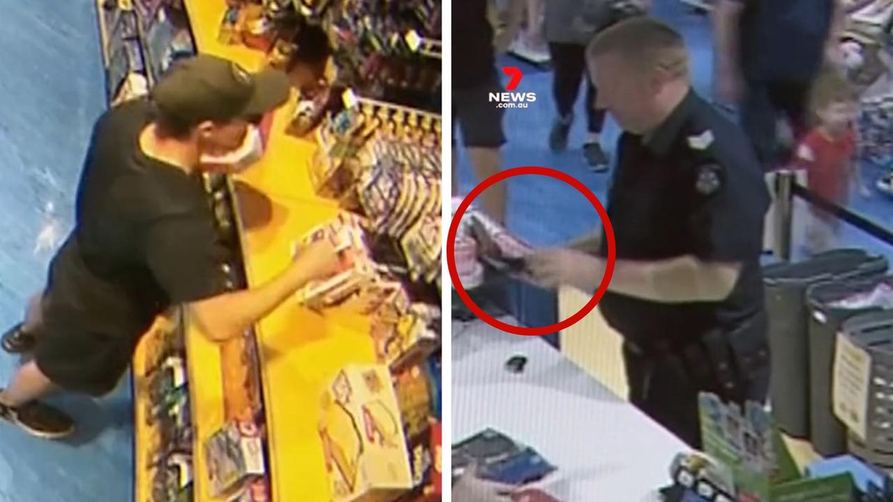 Cop’s incredible act for alleged thief