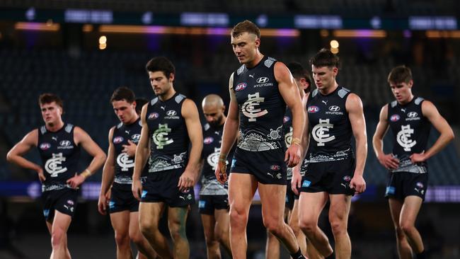 The Blues now face a huge task to reach the finals. (Photo by Morgan Hancock/Getty Images)