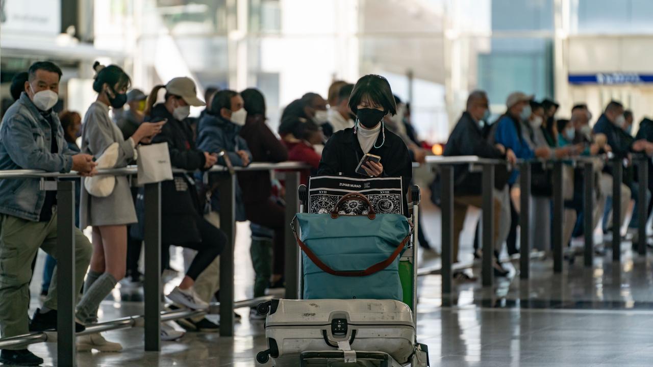 A ‘bumpy’ Covid recovery in China will drive slow economic growth, banks predict. Picture: Anthony Kwan/Getty Images