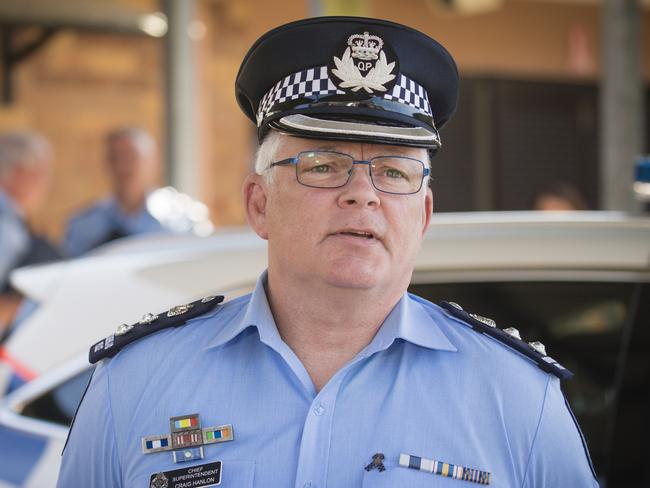 Chief Superintendent Craig Hanlon. Picture: Glenn Campbell.